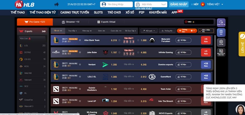 HL8 - Nhà cái cá cược đẳng cấp hàng đầu trên thị trường 11 Những Ưu Điểm Tạo Nên Thành Công Của Nhà Cái Như Hiện Tại