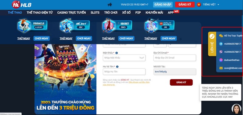 HL8 - Nhà cái cá cược đẳng cấp hàng đầu trên thị trường 13 Người Chơi Có Thể Liên Hệ Thông Qua Nhiều Phương Thức Khác Nhau