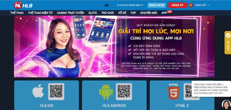 HL8 - Nhà cái cá cược đẳng cấp hàng đầu trên thị trường 4 Nhà Cái Đình Đám Mang Đến Nhiều Tiện Ích Đột Phá Cho Người Dùng